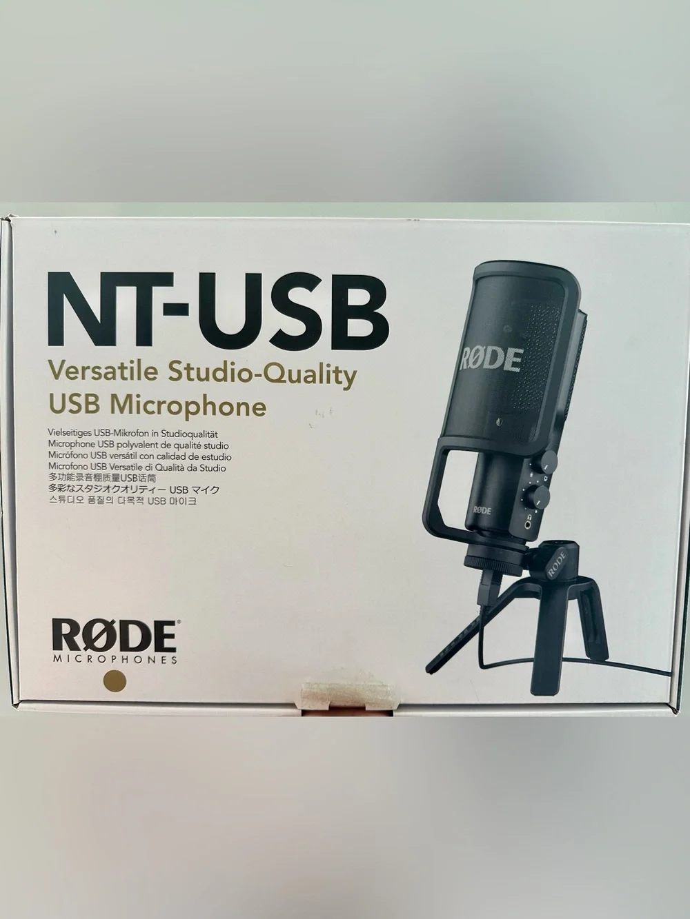 RODE NT-USB Studio-Quality USB Microphone